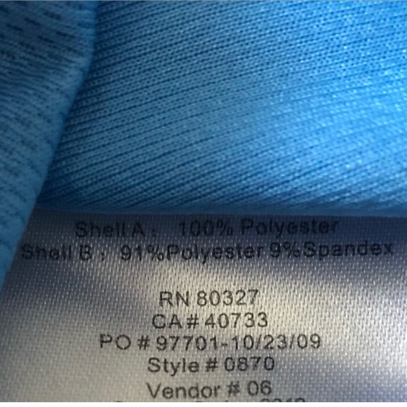 Pearl Izumi Blue Cycling Jersey, Large - Picture 8 of 8